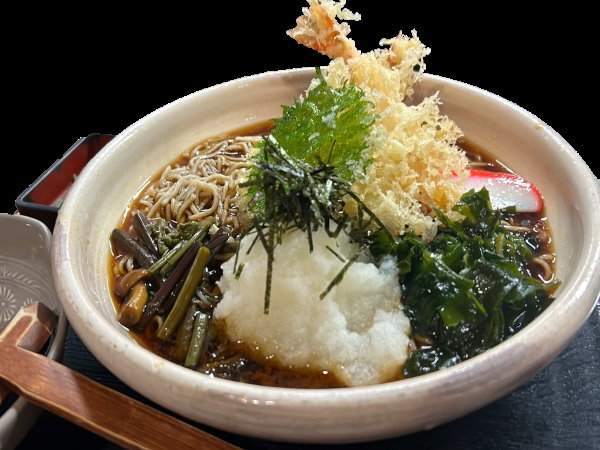 エビおろしそば