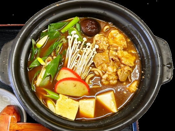 ホルモン煮込みうどん