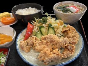 唐揚げ定食２